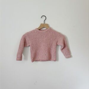 5 for $25 ✨ Zara Pink Knit Sweater